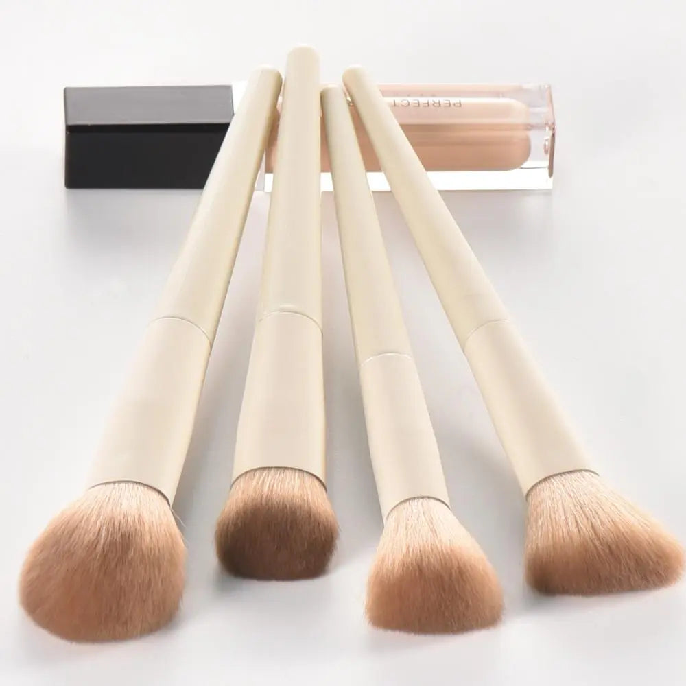 Makeup Brush Set, 10Pcs/Set Versatile Makeup Brushes for Foundation, Loose Powder, Concealer, Eye Shadow, Blush, Lip Balm, Eyeliner, Christmas Gift